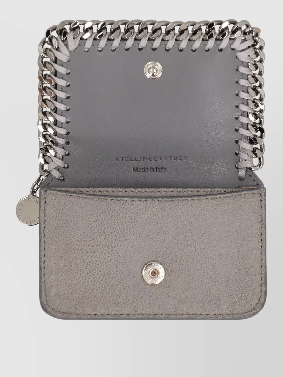 Stella Mccartney Falabella Small Flap Chain Wallet
