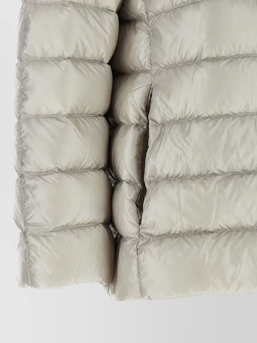 Herno Quilted Hooded Cape