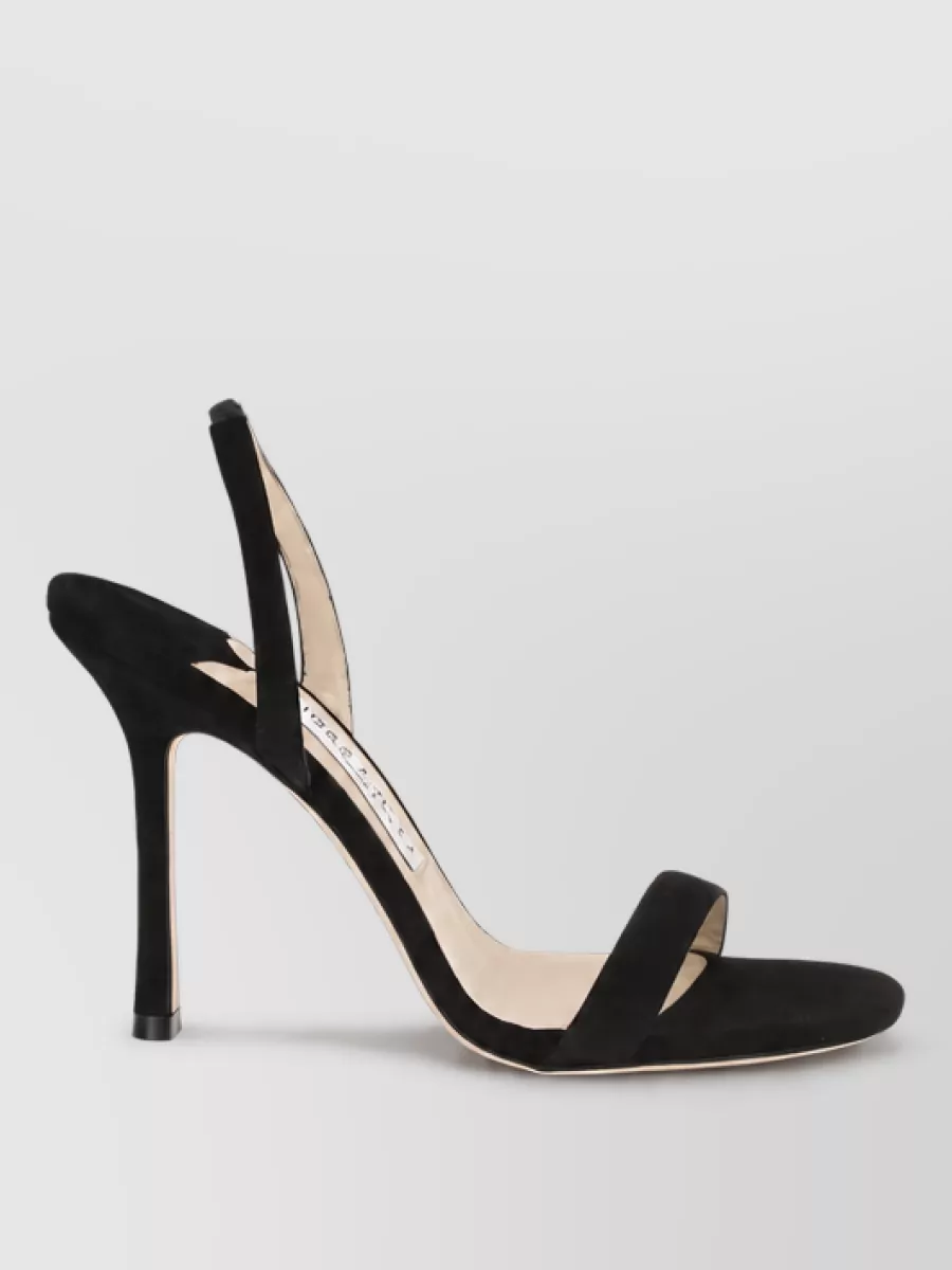 Jimmy Choo Leather Stiletto Sandals