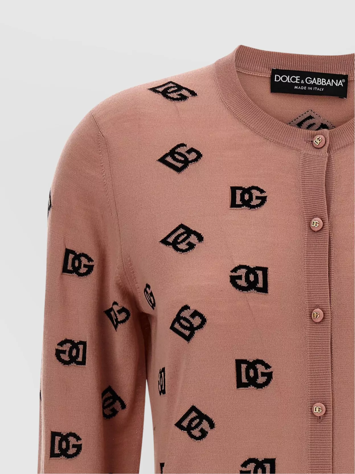 Dolce & Gabbana Long-sleeved Knitted Cardigan