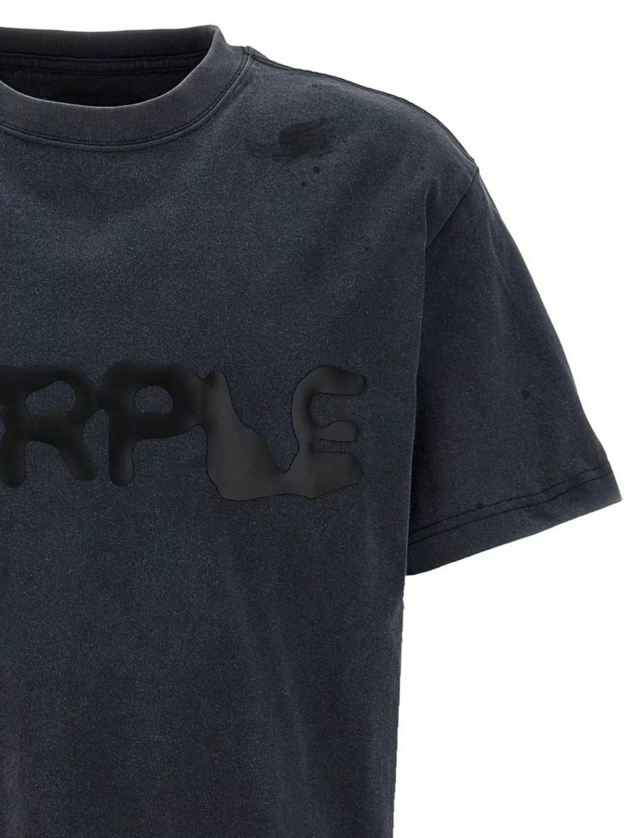 Purple Liquid Wordmark T-shirt