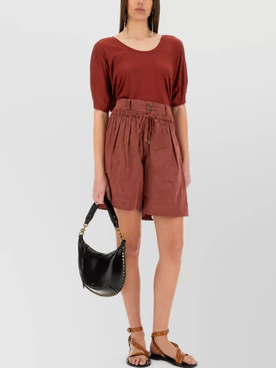 Isabel Marant Cotton Cropped Trousers