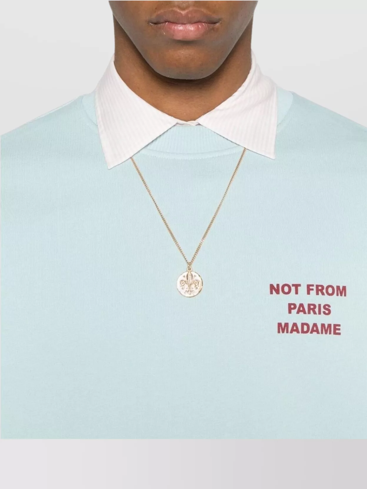 Drôle De Monsieur Logo Crew Neck Sweatshirt
