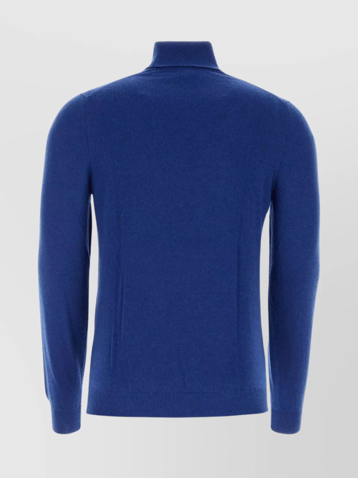 Fedeli Luxurious Cashmere Turtleneck Sweater In Blue
