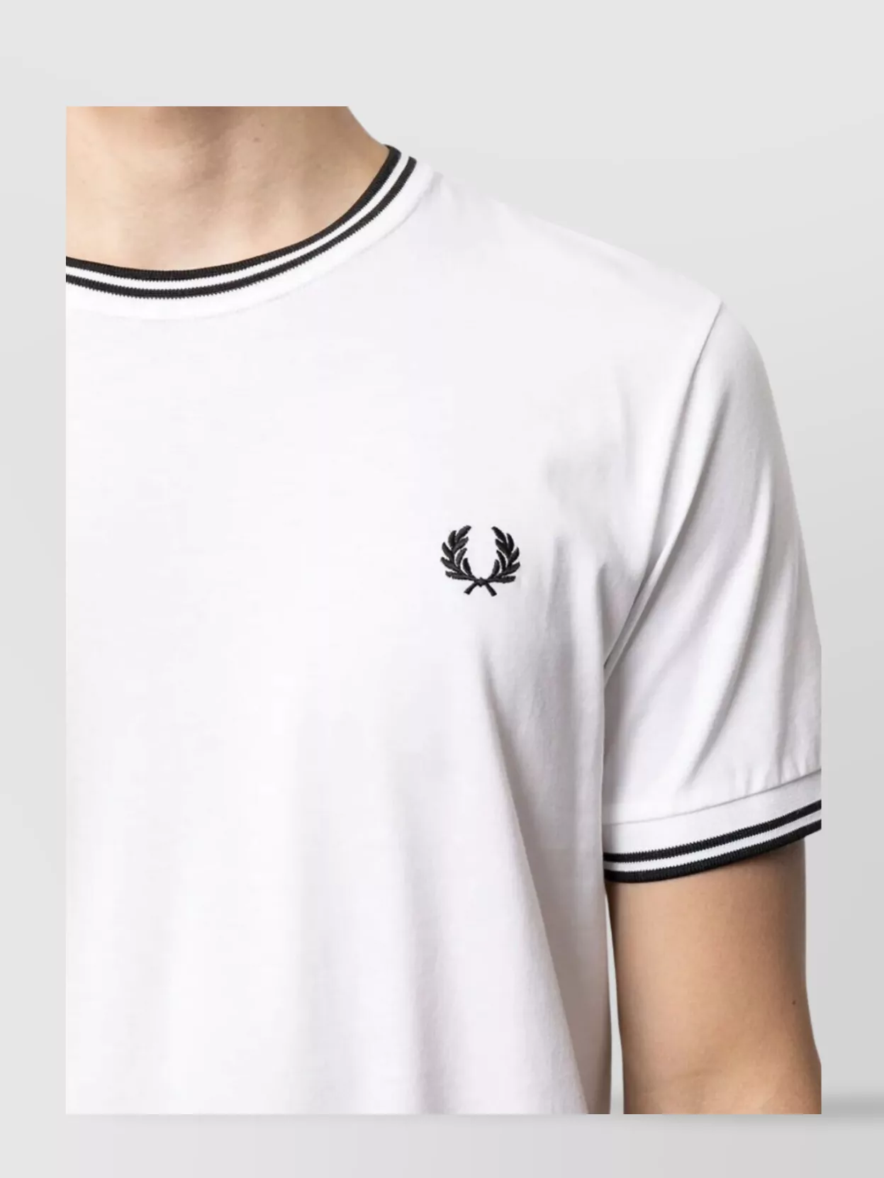 Fred Perry Contrast Trim Short Sleeve T-Shirt
