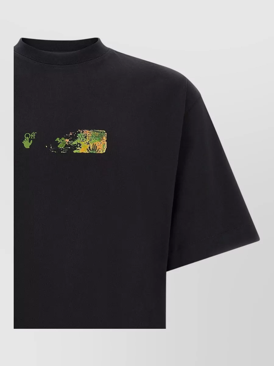 Off-White spices arrow skate oversized cotton short-sleeve t-shirt