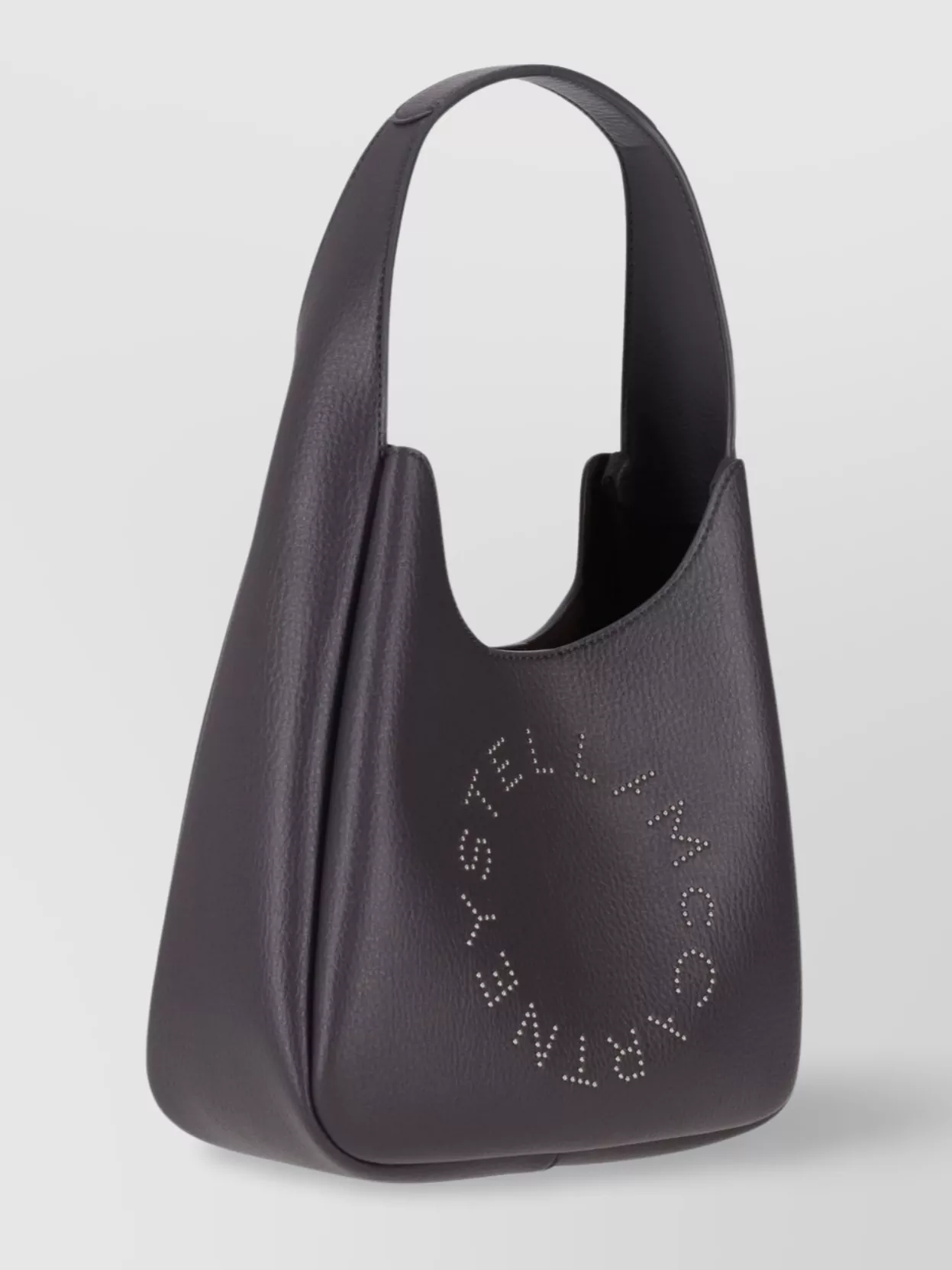 Stella Mccartney Hobo Bags Logo Shoulder Strap Structured Shape