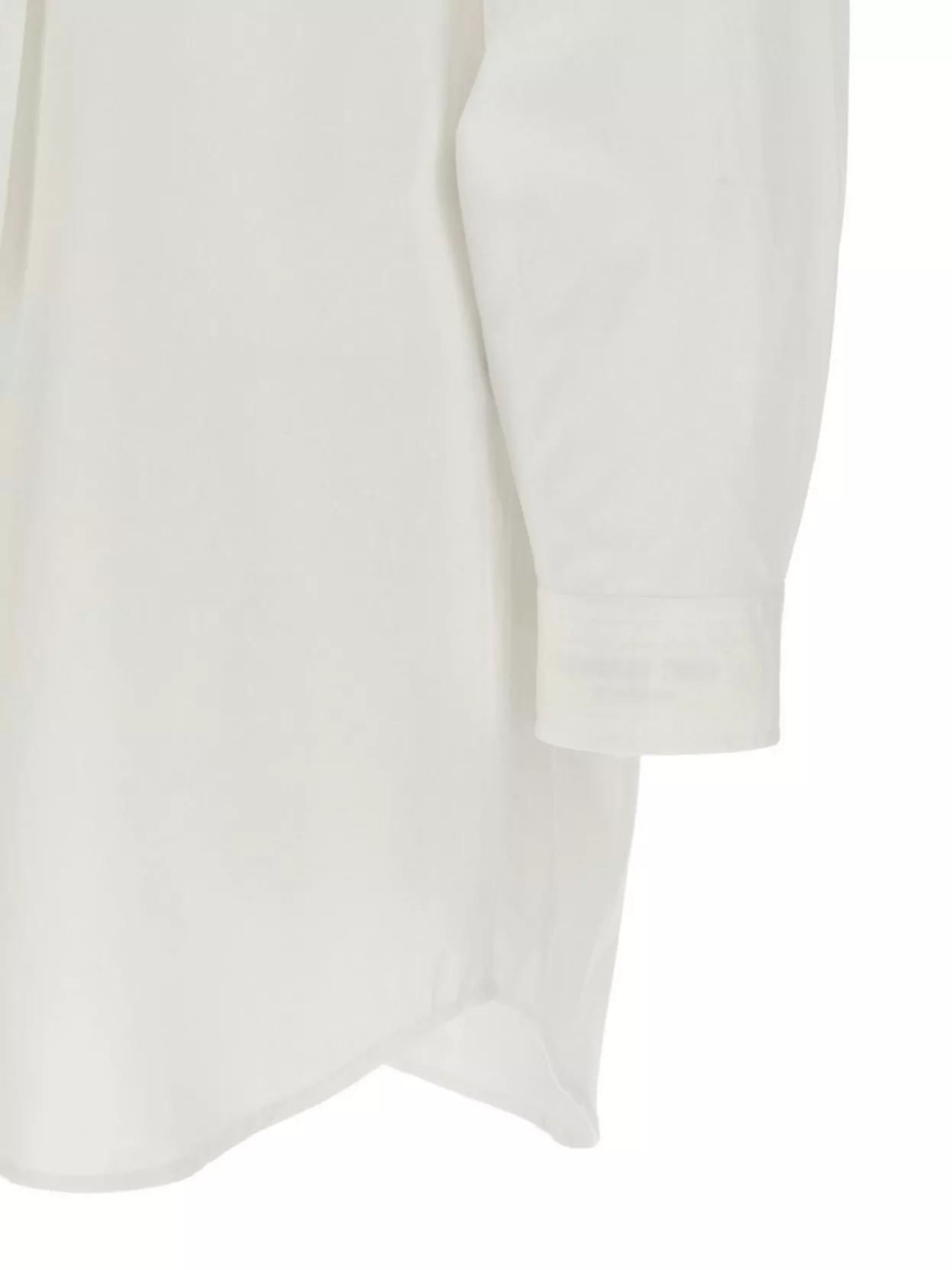 Yohji Yamamoto Shirt Scarf Collar Long Sleeves