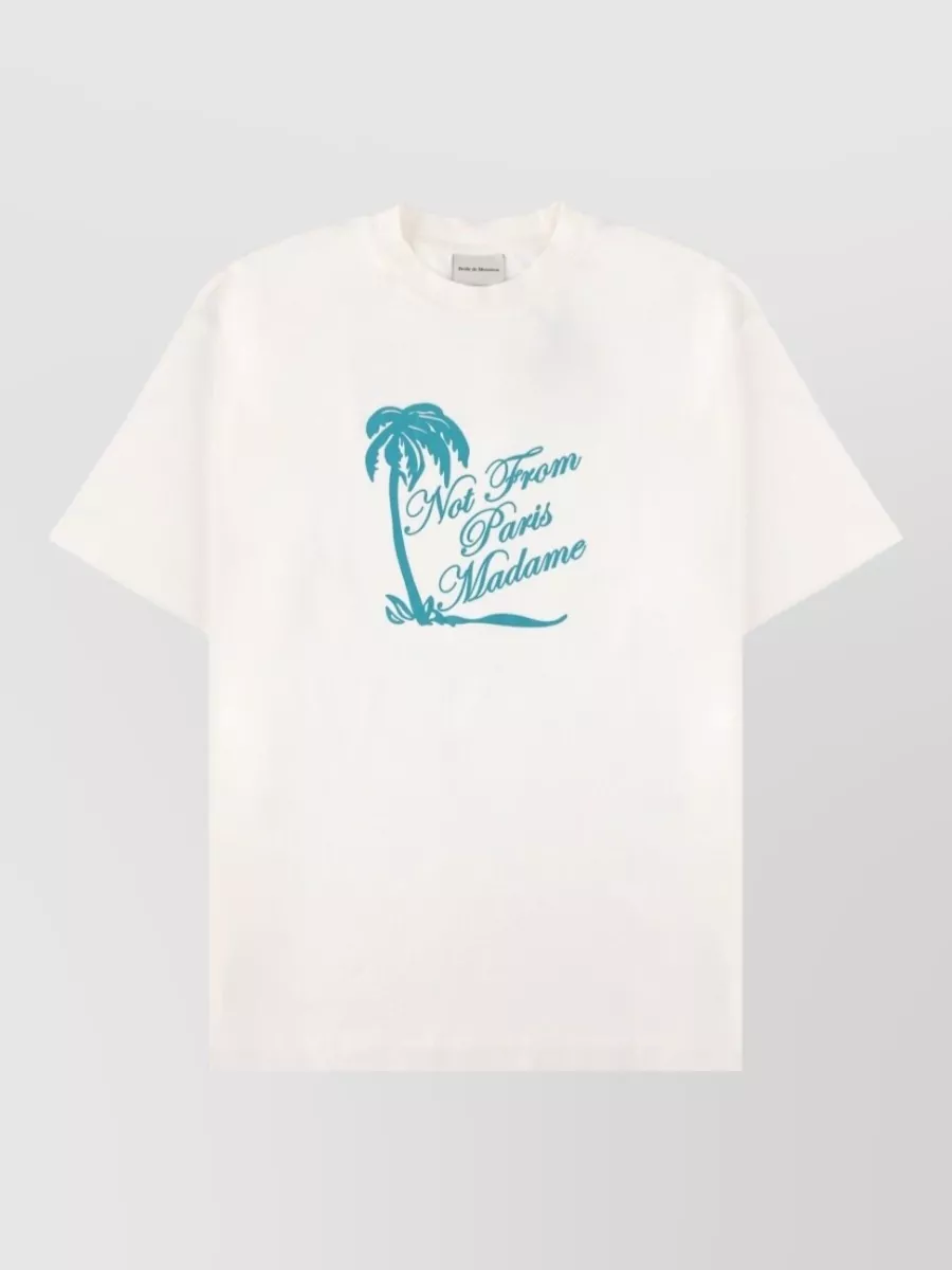 Drôle De Monsieur regular-fit cotton t-shirt