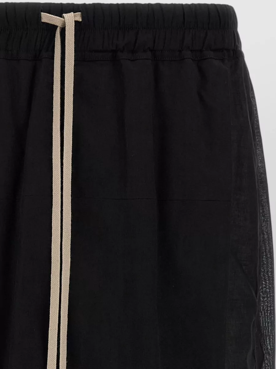 Rick Owens Cotton Cargo Shorts