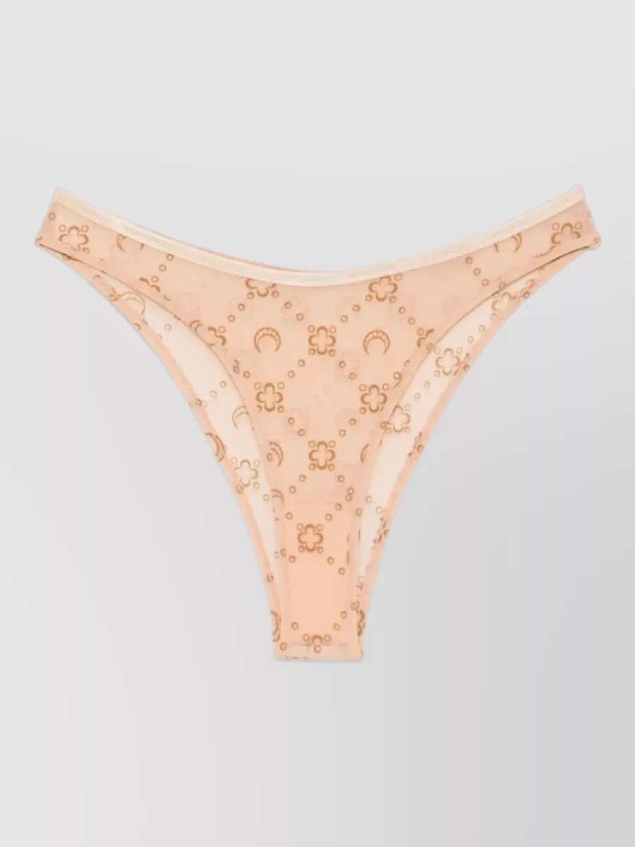 Marine Serre high-rise bikini briefs