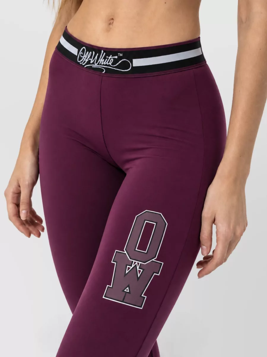 Off-White High-Rise Leggings