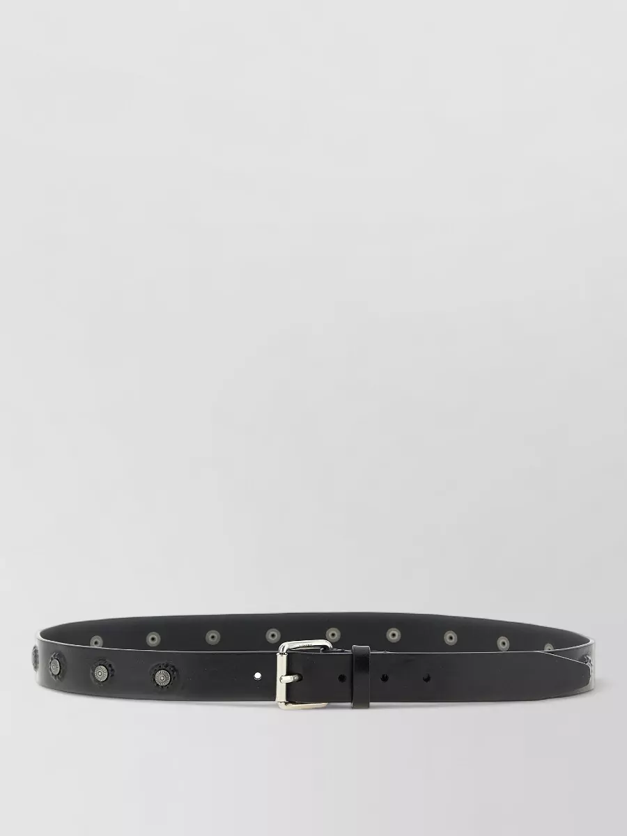 Lemaire Leather Studded Belt