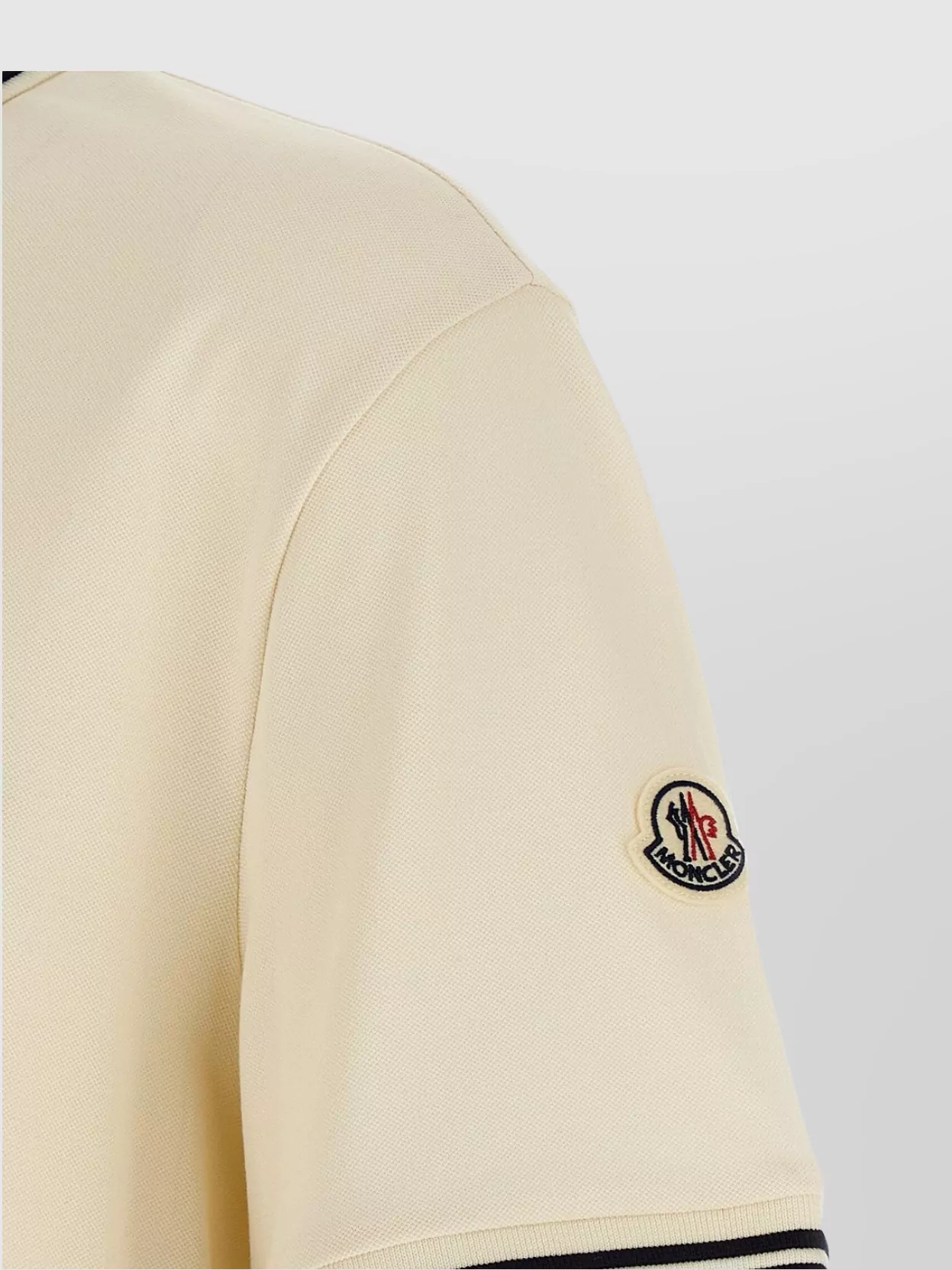 Moncler Embroidered Logo Polo Shirt
