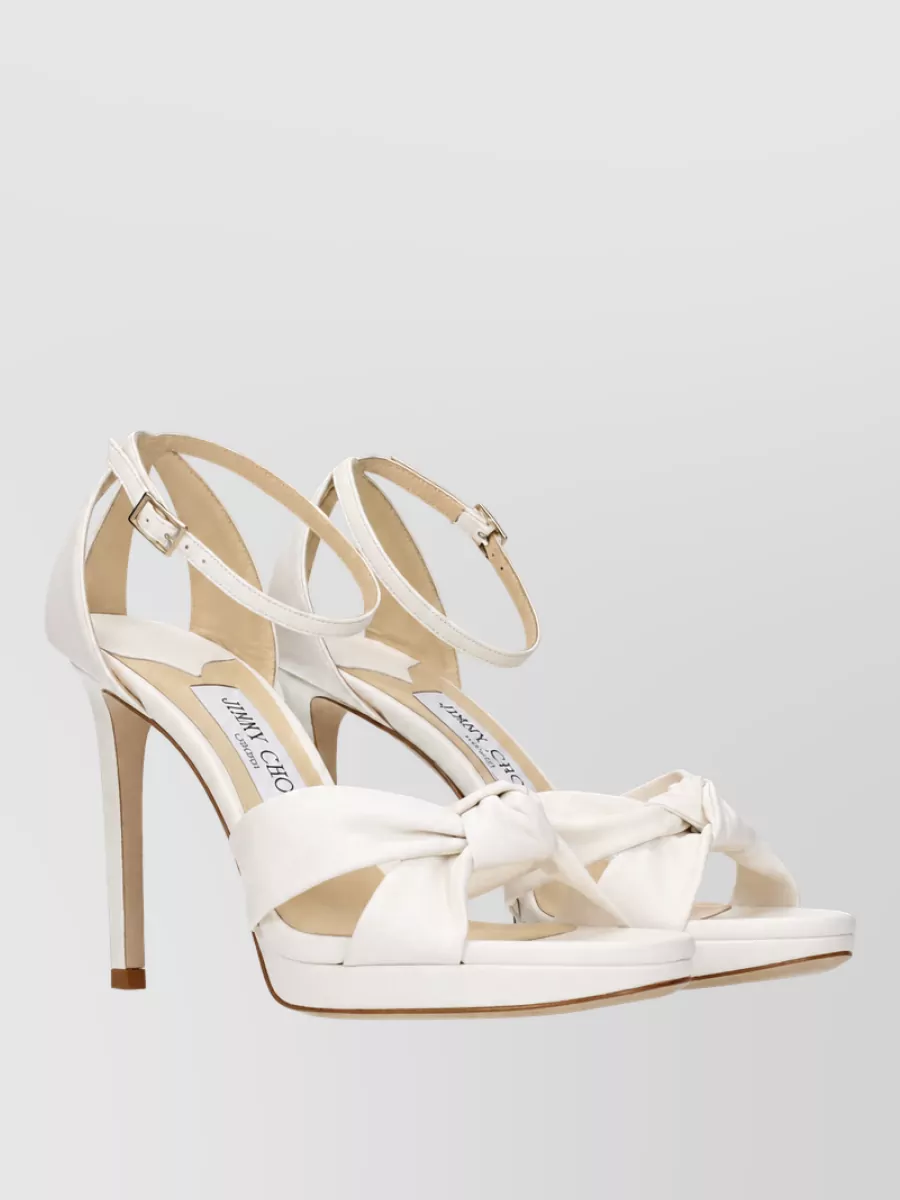 Jimmy Choo Leather Platform Sandals