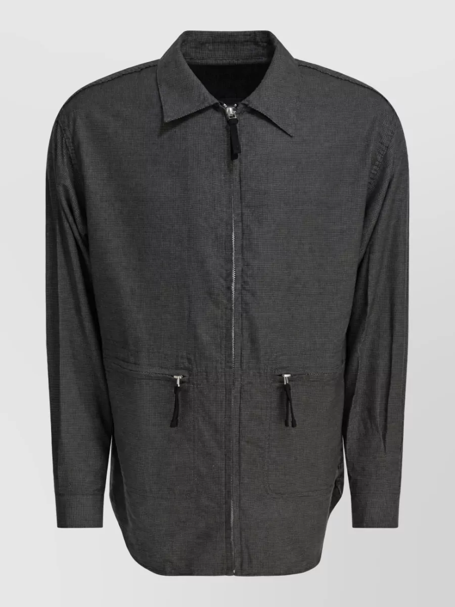 Comme Des Garçons Homme cotton single-breasted coat