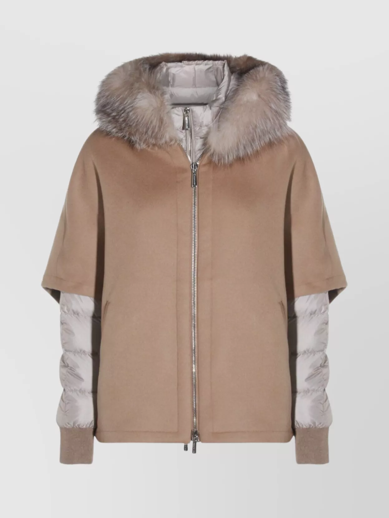 【ムーレー】 Jackets - Puffer Jackets ジャケット Moorer Padded jackets with fur trim and hood | The Fashion
