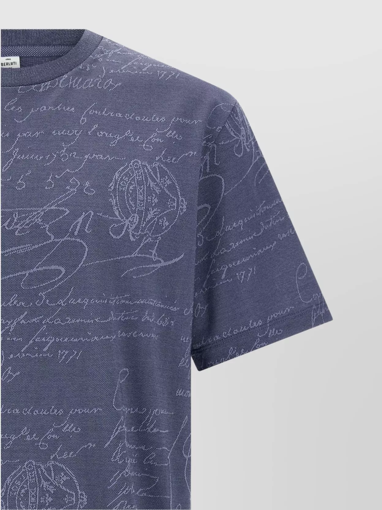 Berluti 'Written' Crew Neck T-Shirt