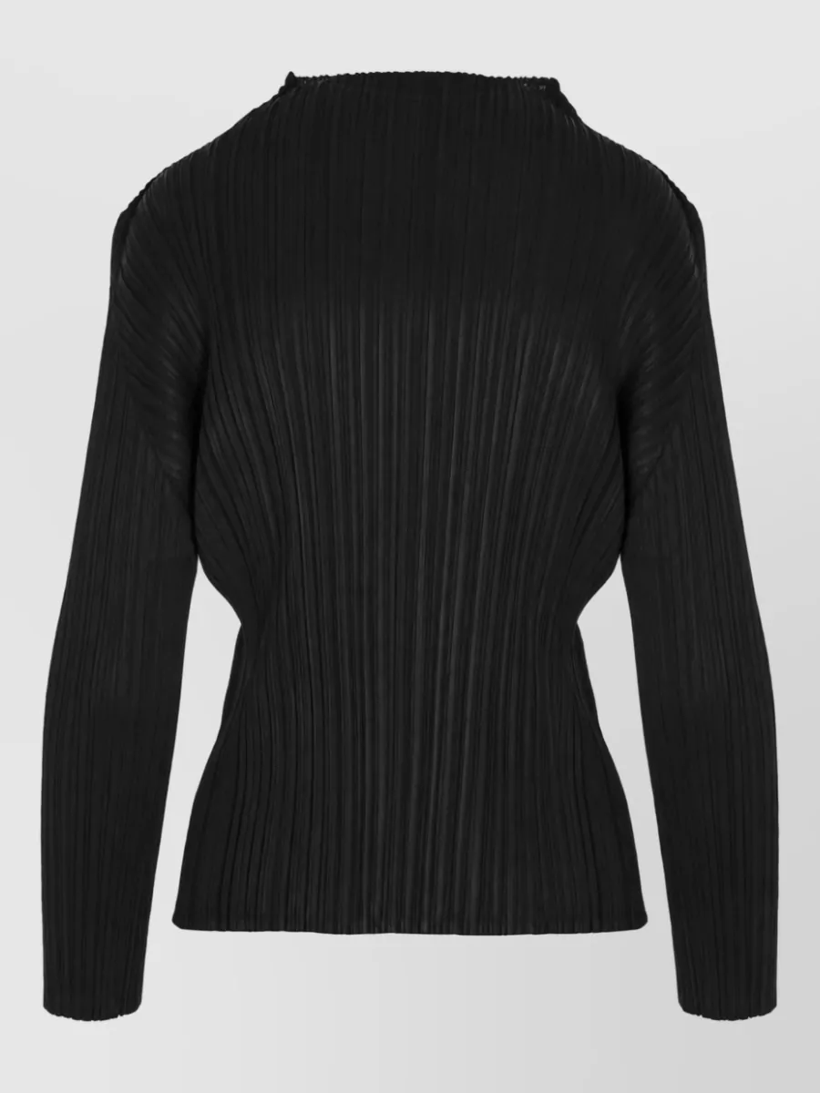 Pleats Please Issey Miyake long-sleeve top