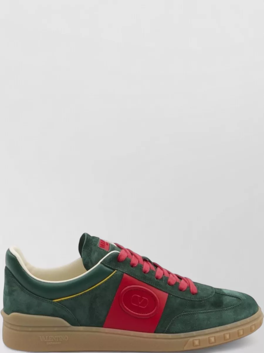Valentino Garavani Upvillage Leather Sneakers Rubber Sole