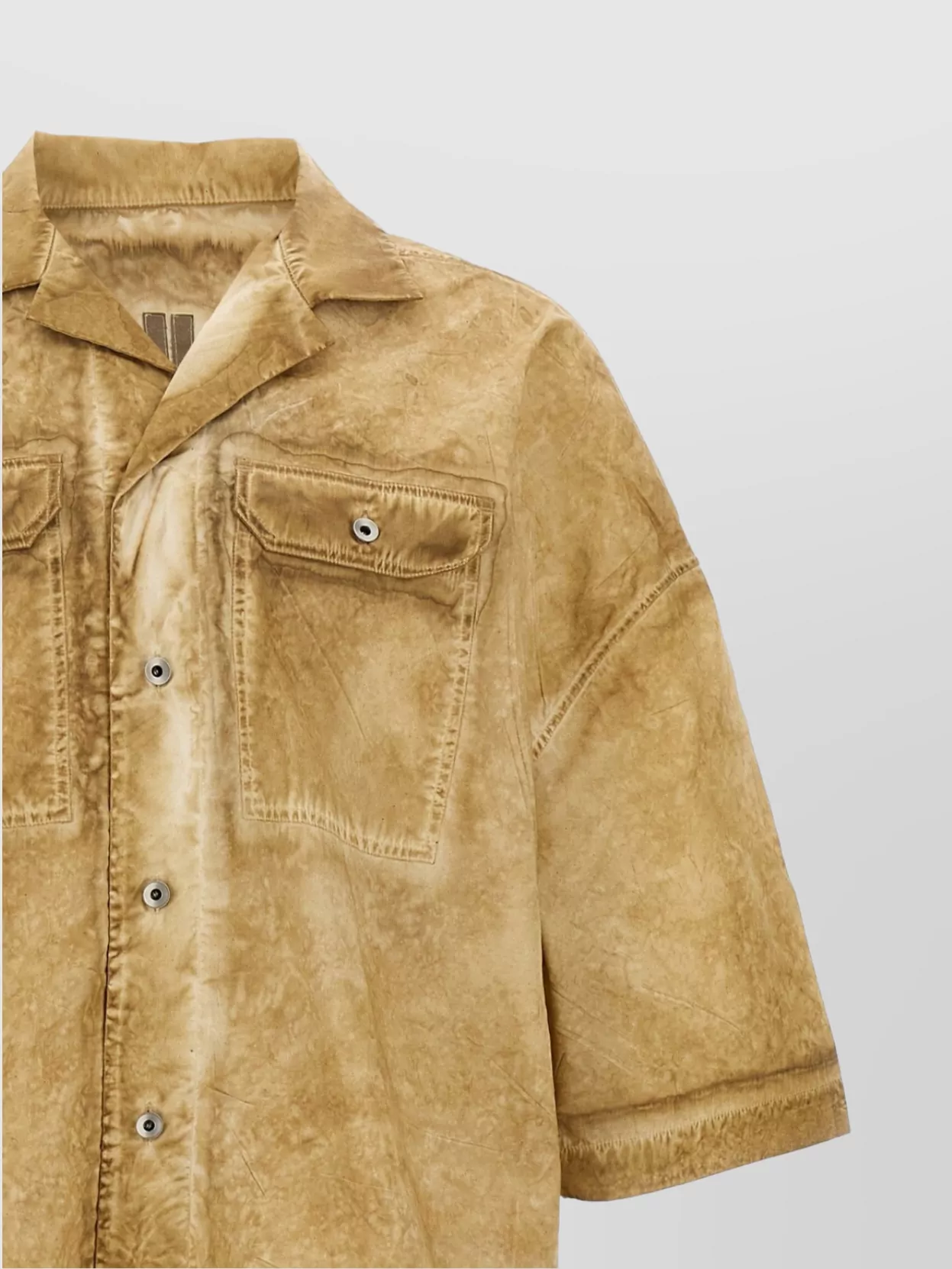 Rick Owens Drkshdw 'Tommy Magnum' Shirt Featuring Tie Detail