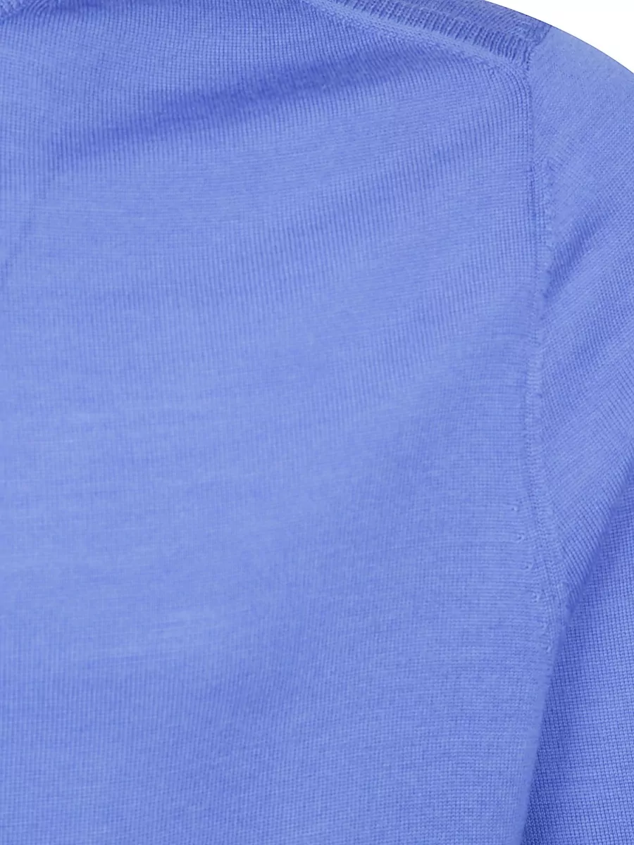 Paul Smith Merino Wool Zip Neck Sweater