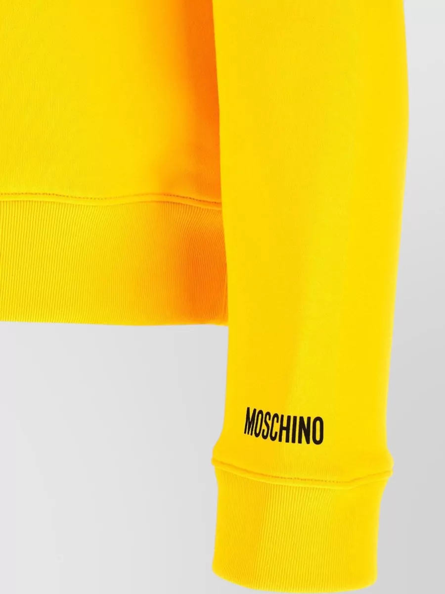 Moschino Cotton Printed Hoodie