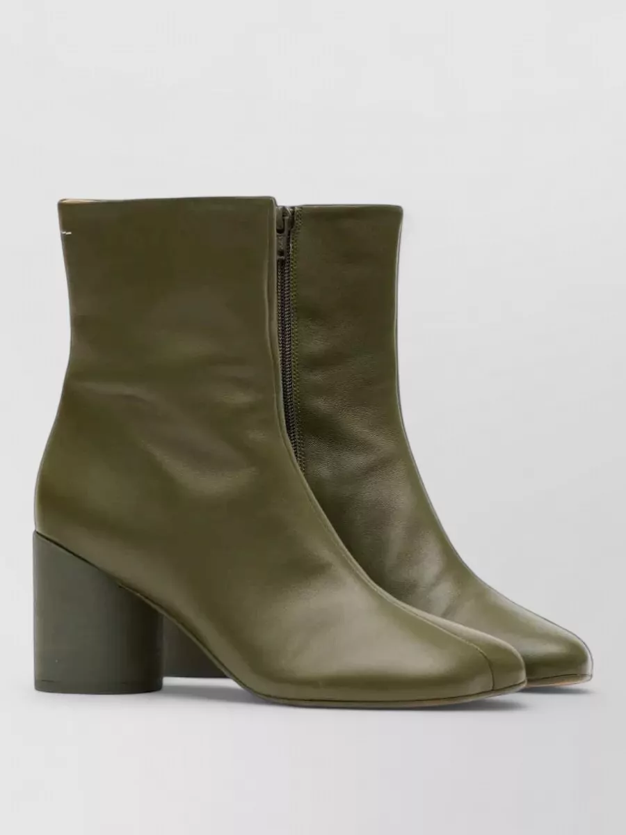 Mm6 Maison Margiela leather ankle boots