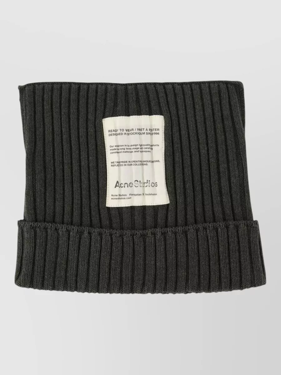 Acne Studios cotton beanie