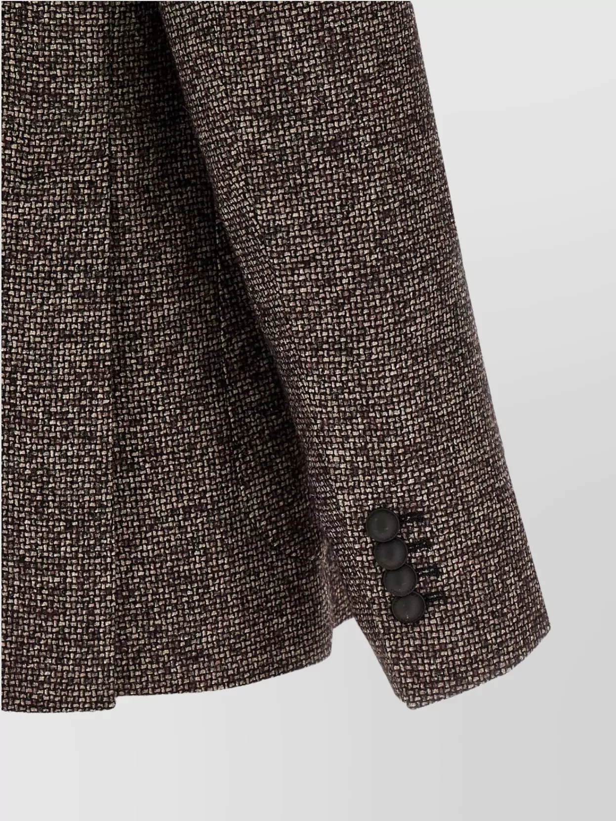Tagliatore Luxe Textured Double-Breasted Blazer