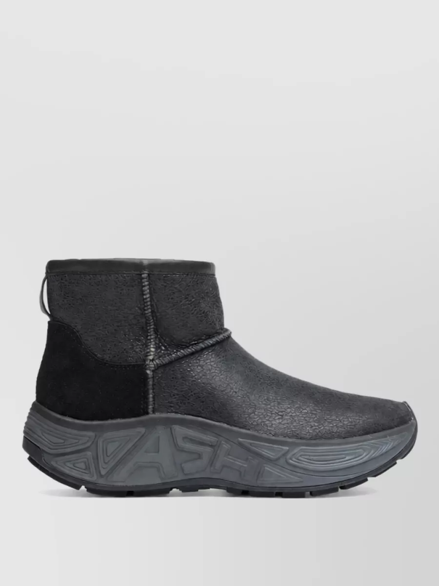 Ash Leather Low-Top Sneakers