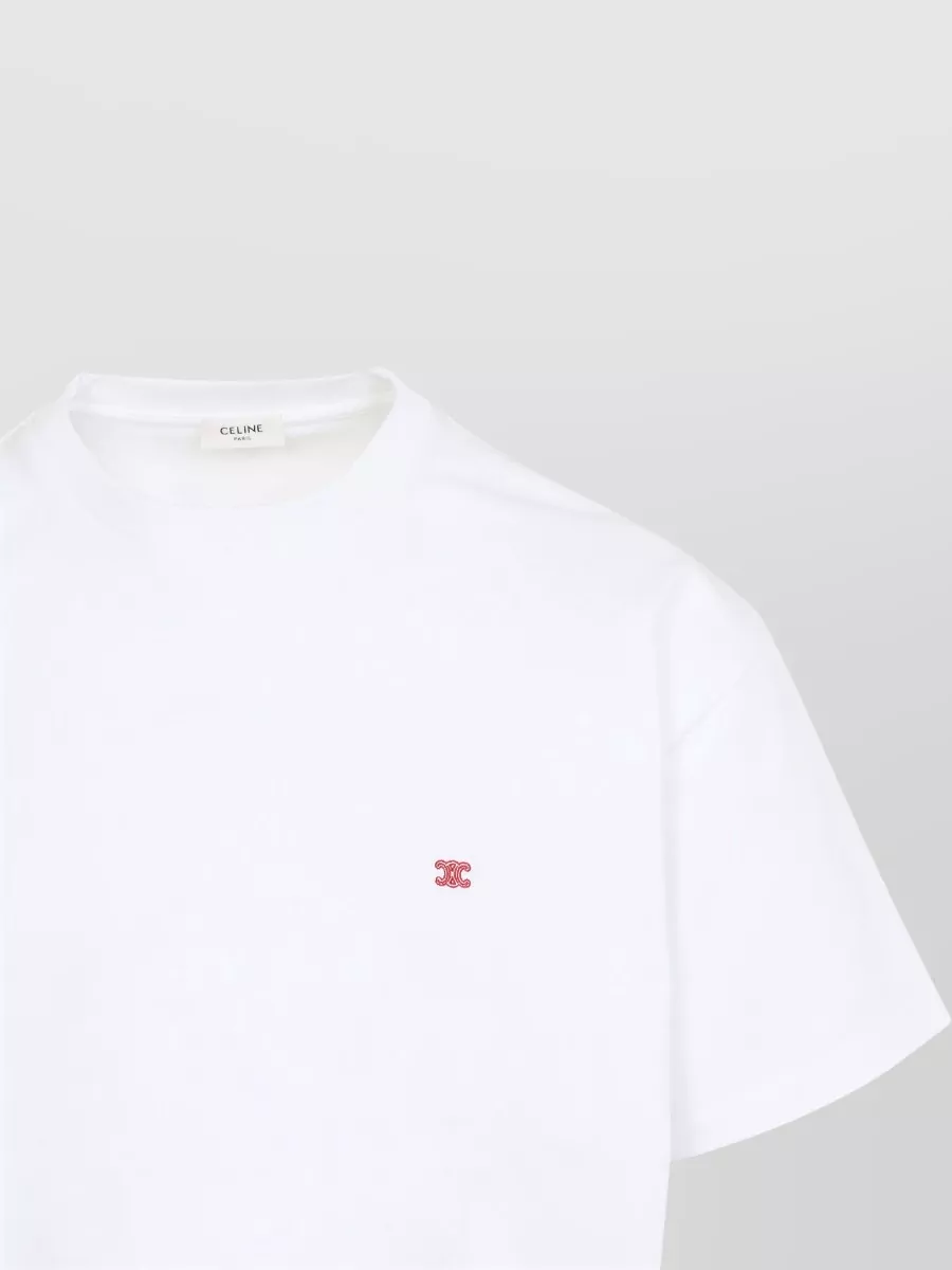 Celine Relaxed-Fit Cotton Short-Sleeve T-Shirt