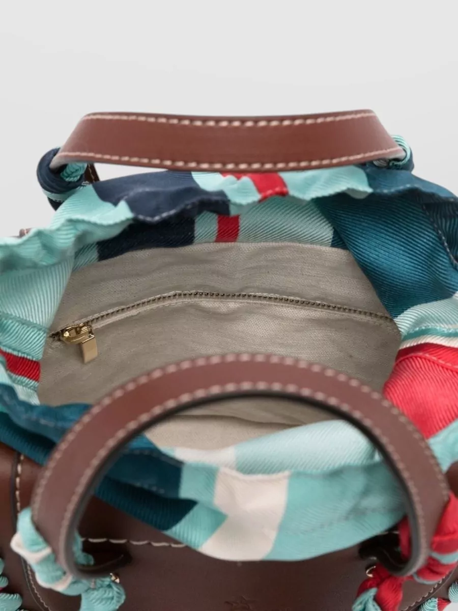 Cuba Lab Straw Bucket Bag