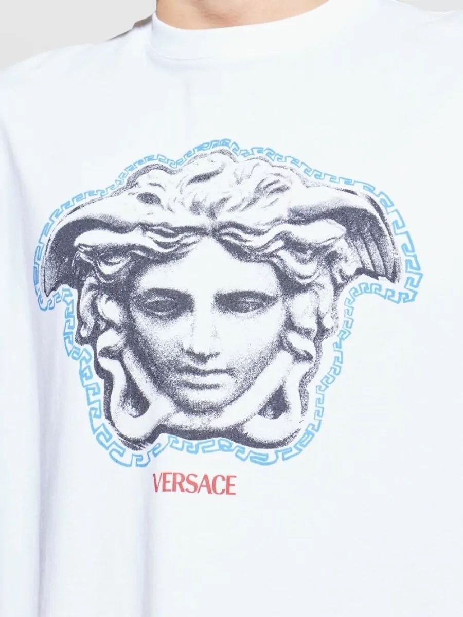 Versace Cotton Short-Sleeve T-Shirt