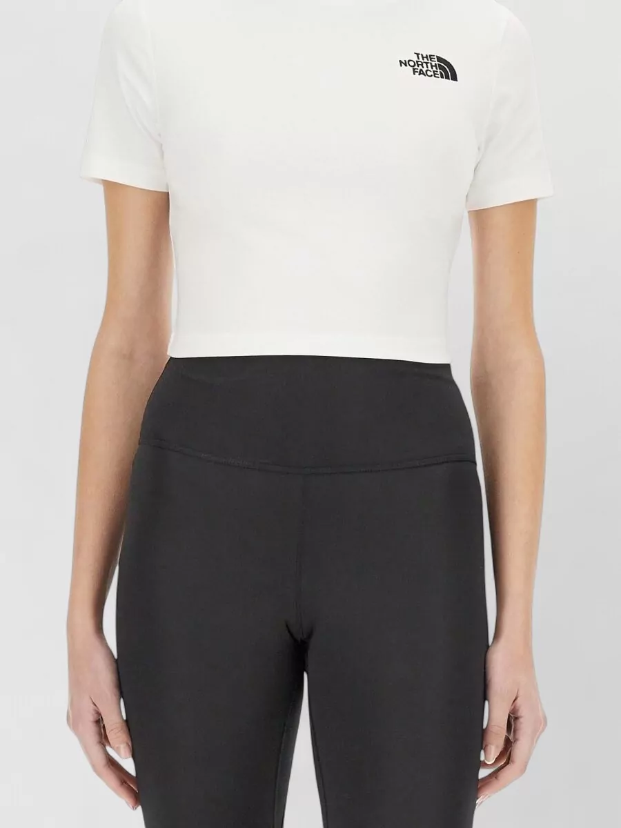 The North Face Cropped Crew Neck Short Sleeve Top