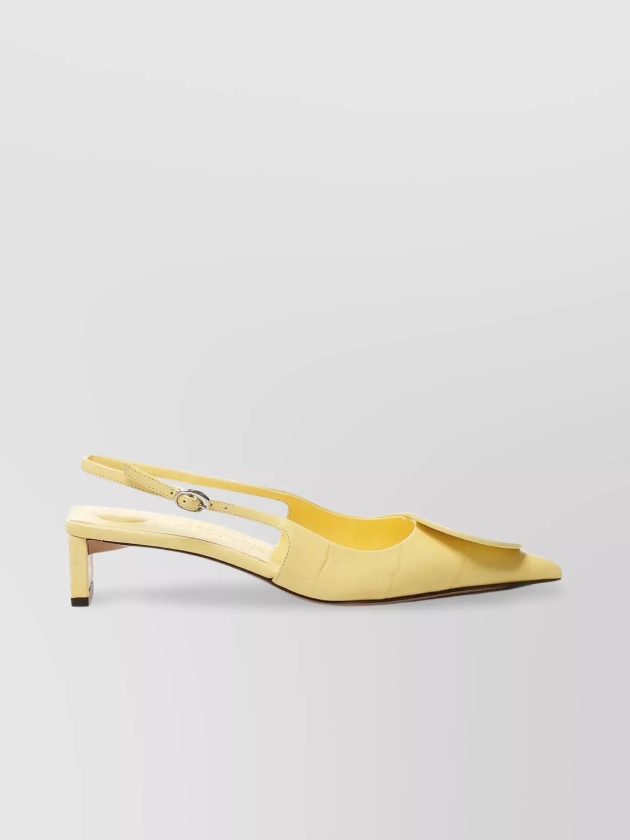 Jacquemus Duelo Calfskin Slingbacks Pumps