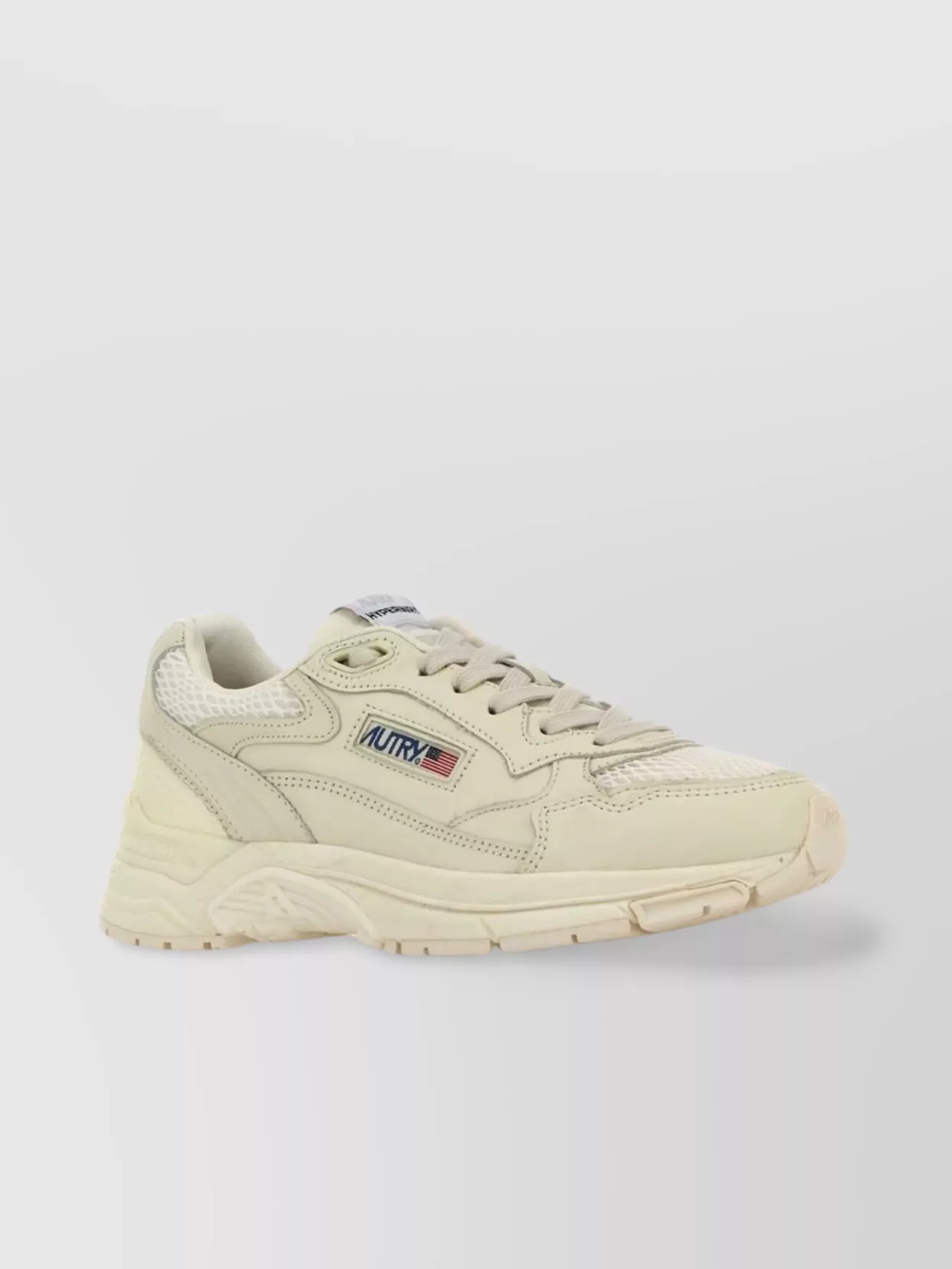 Autry Leather And Mesh Hyperway Sneakers