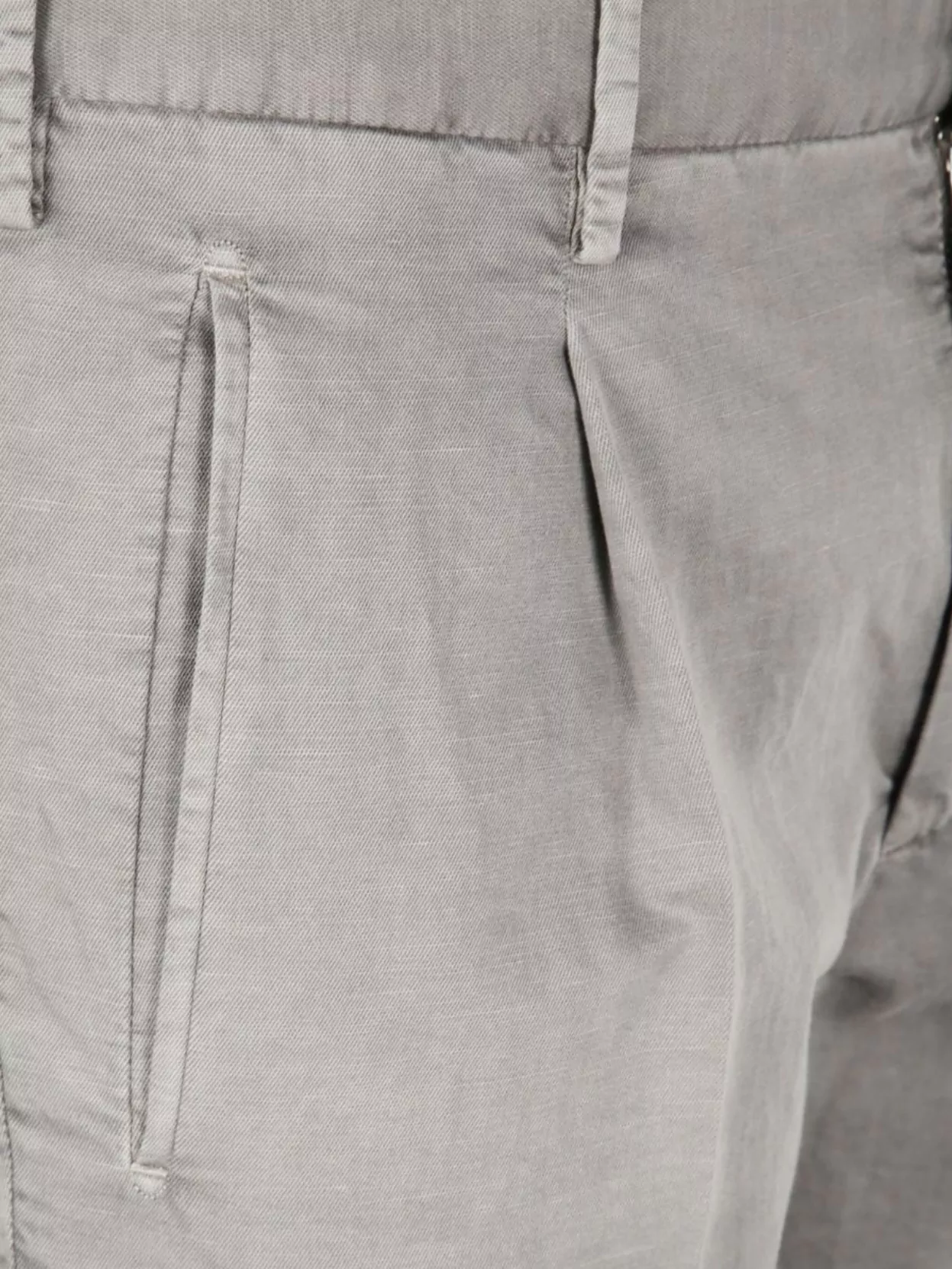 Incotex Tailored Trousers With Pockets And Loops In Gray