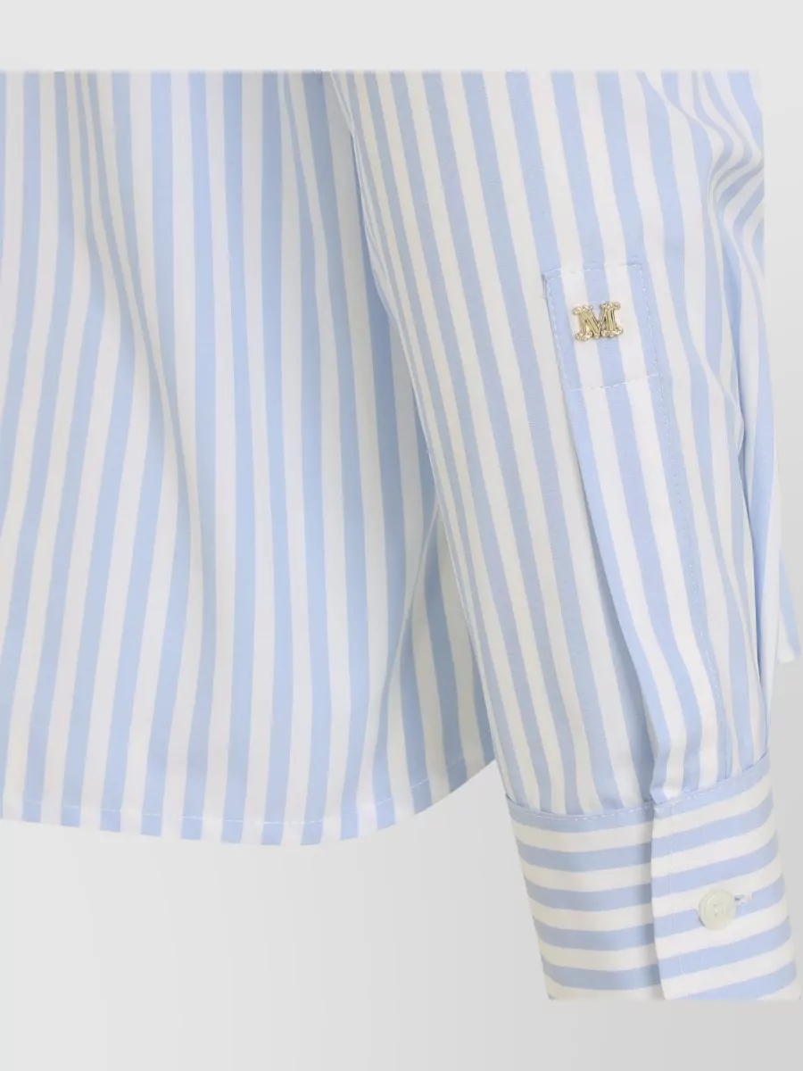 Max Mara Striped Cotton Shirt