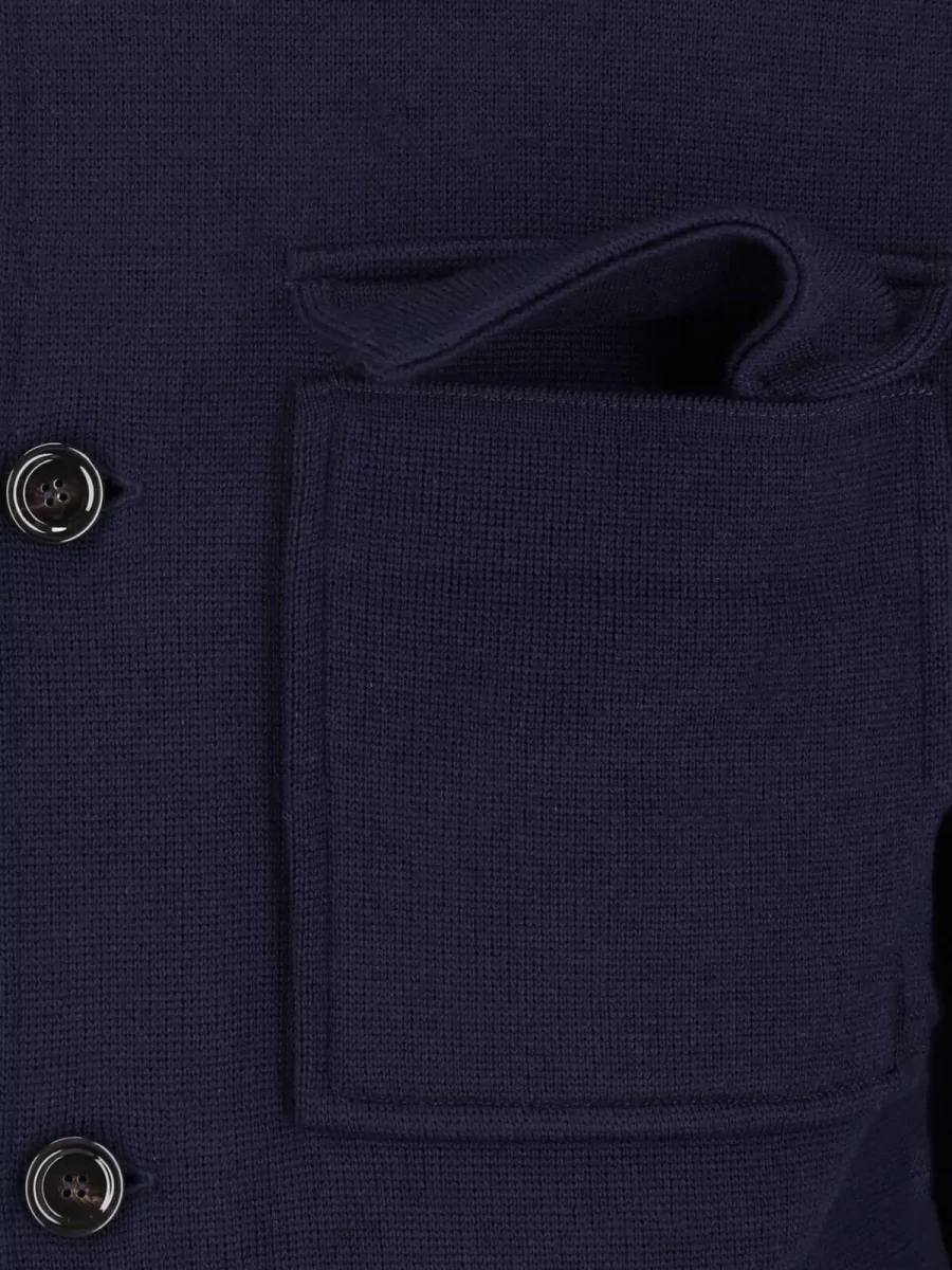 Lardini Virgin Wool Shirt Jacket