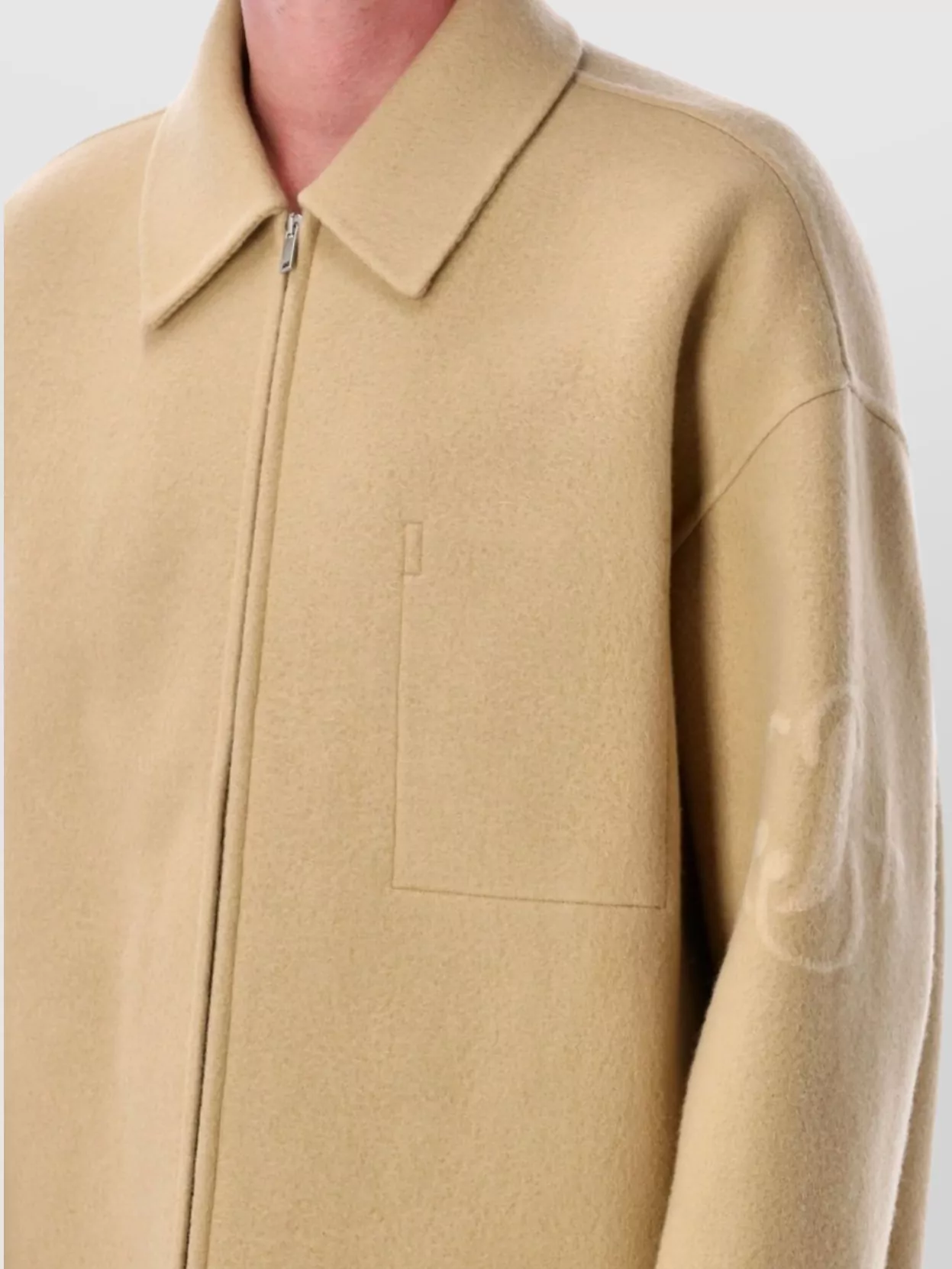 Jil Sander Embroidered 170 Front Pocket Jacket