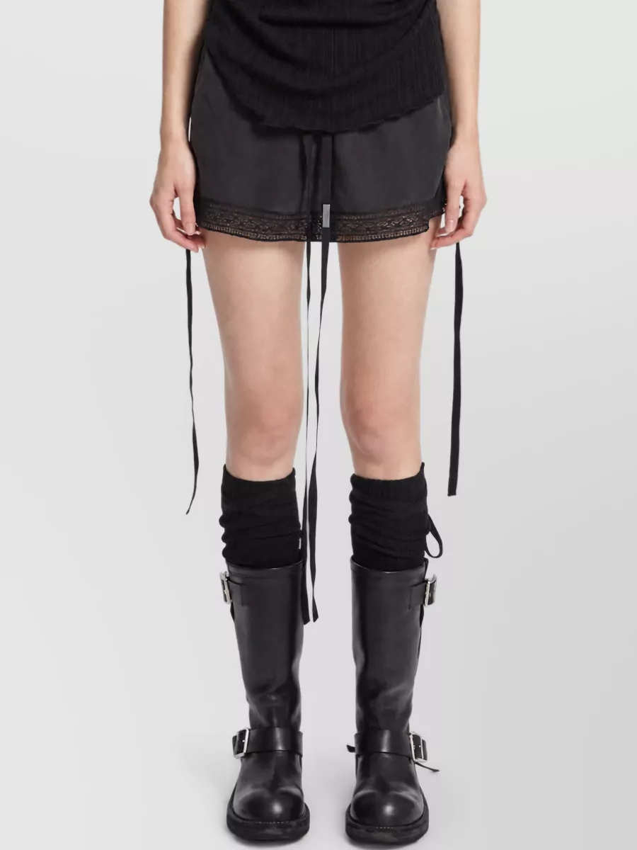 Ann Demeulemeester Leather Biker Boots