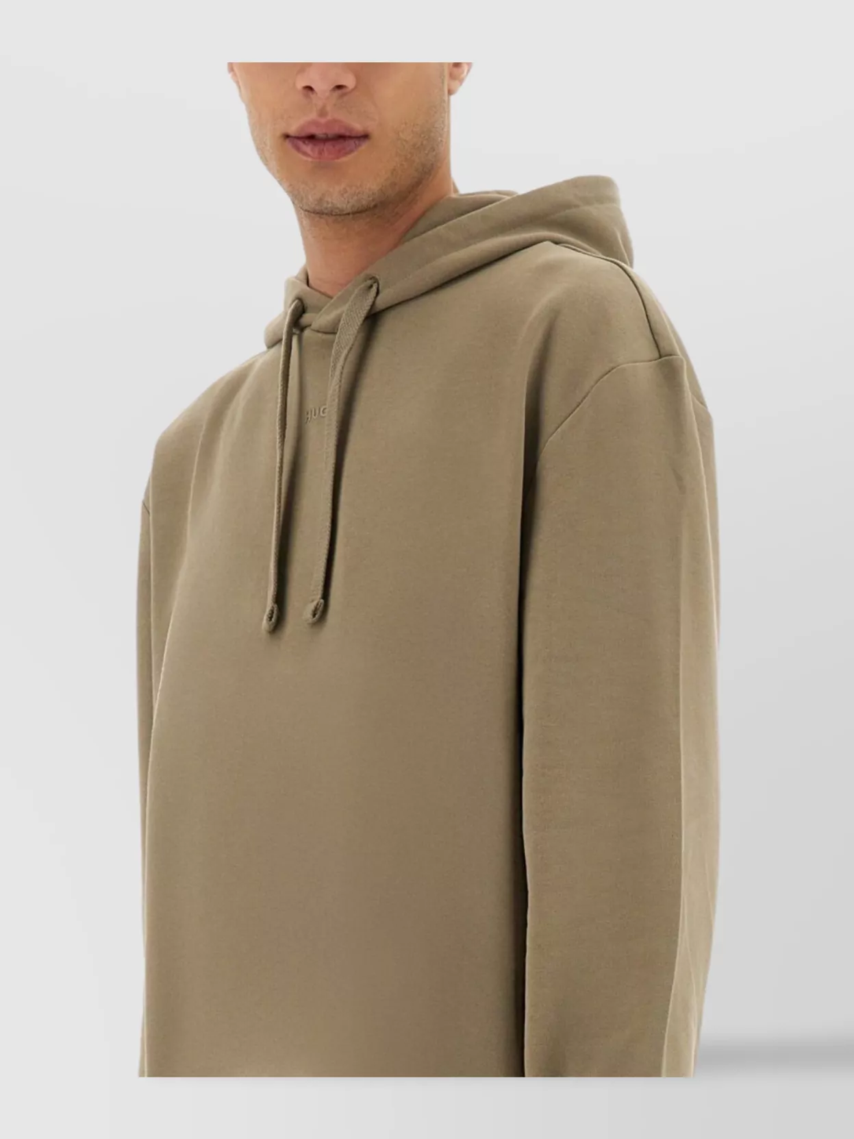 Hugo Drawstring Hoodie Long Sleeves