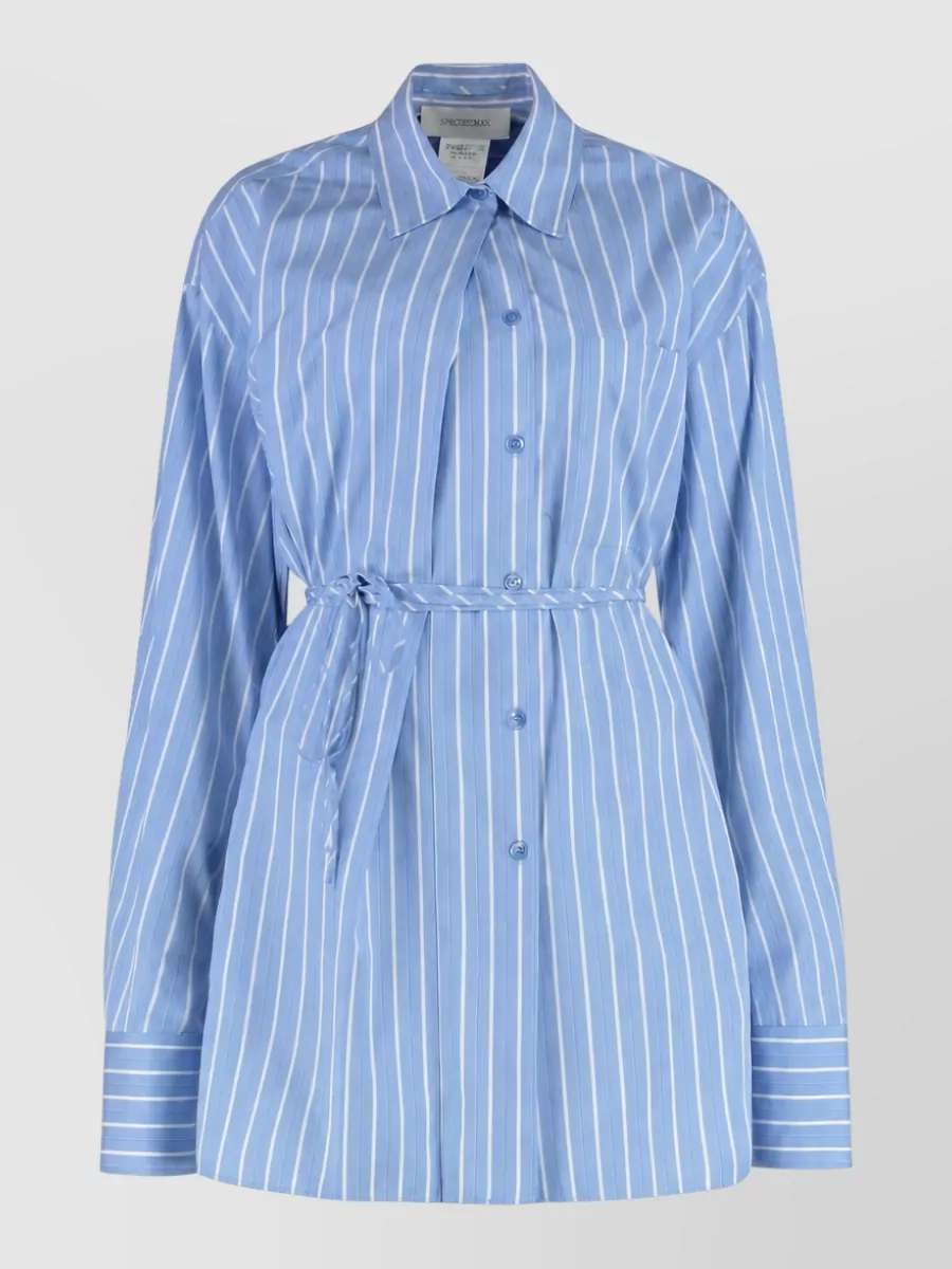 Sportmax cotton striped shirt