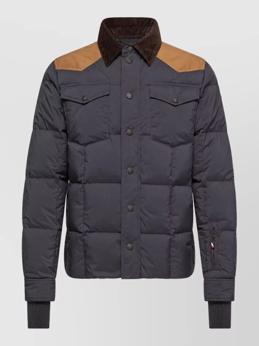 Moncler down padded ski jacket
