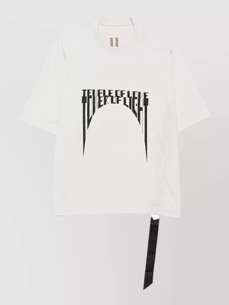 Rick Owens Drkshdw Cotton printed t-shirt