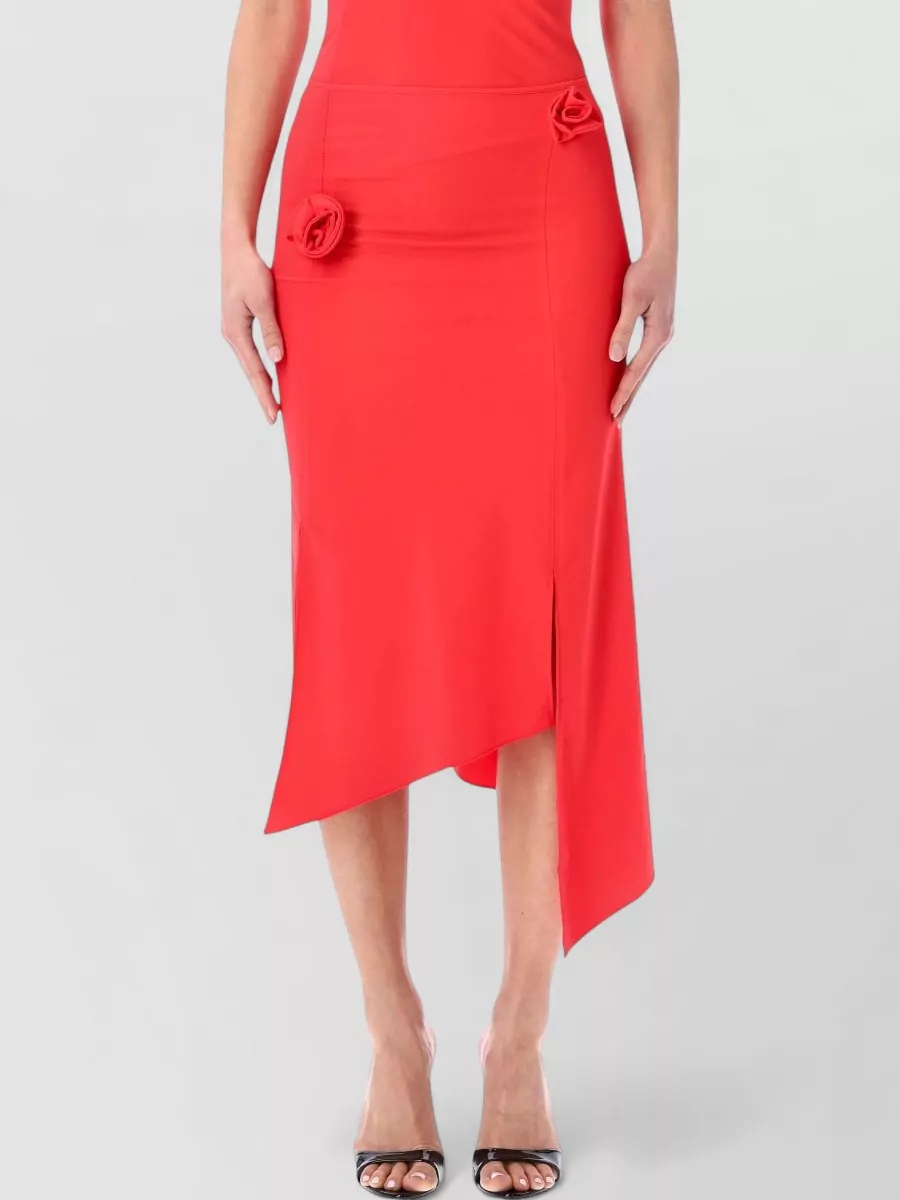 Coperni asymmetric draped skirt