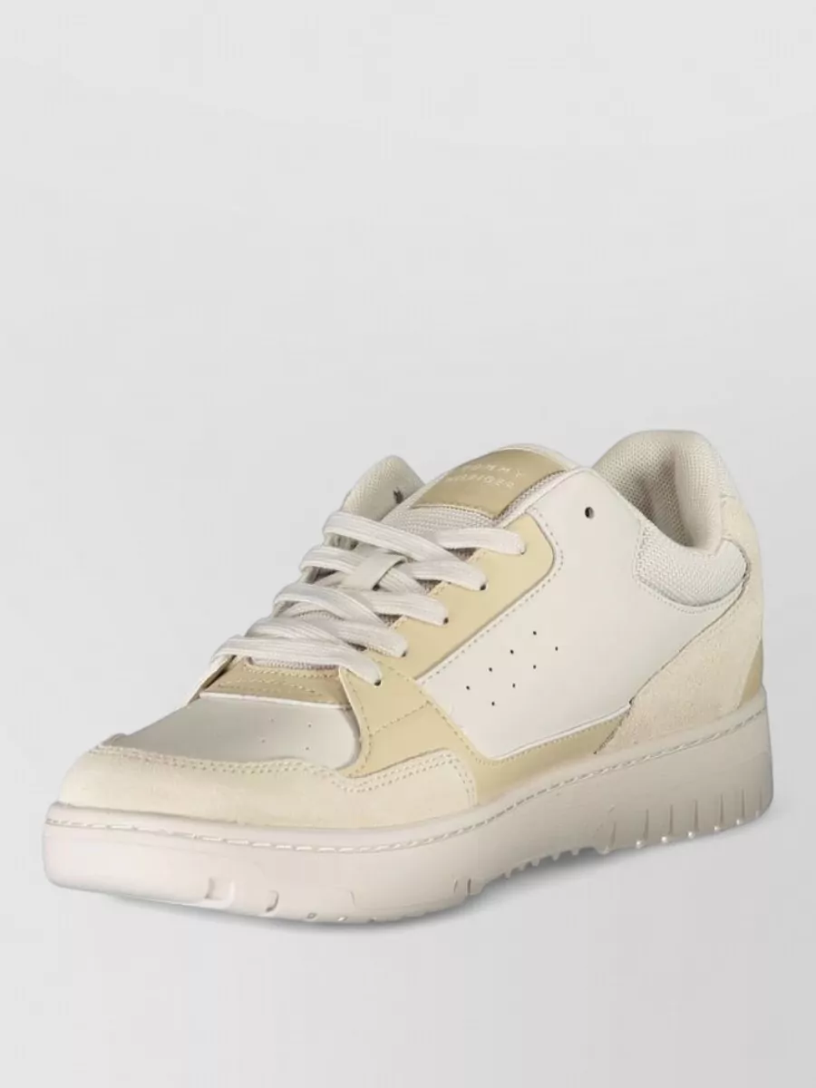 Tommy Hilfiger leather lace-up sneakers