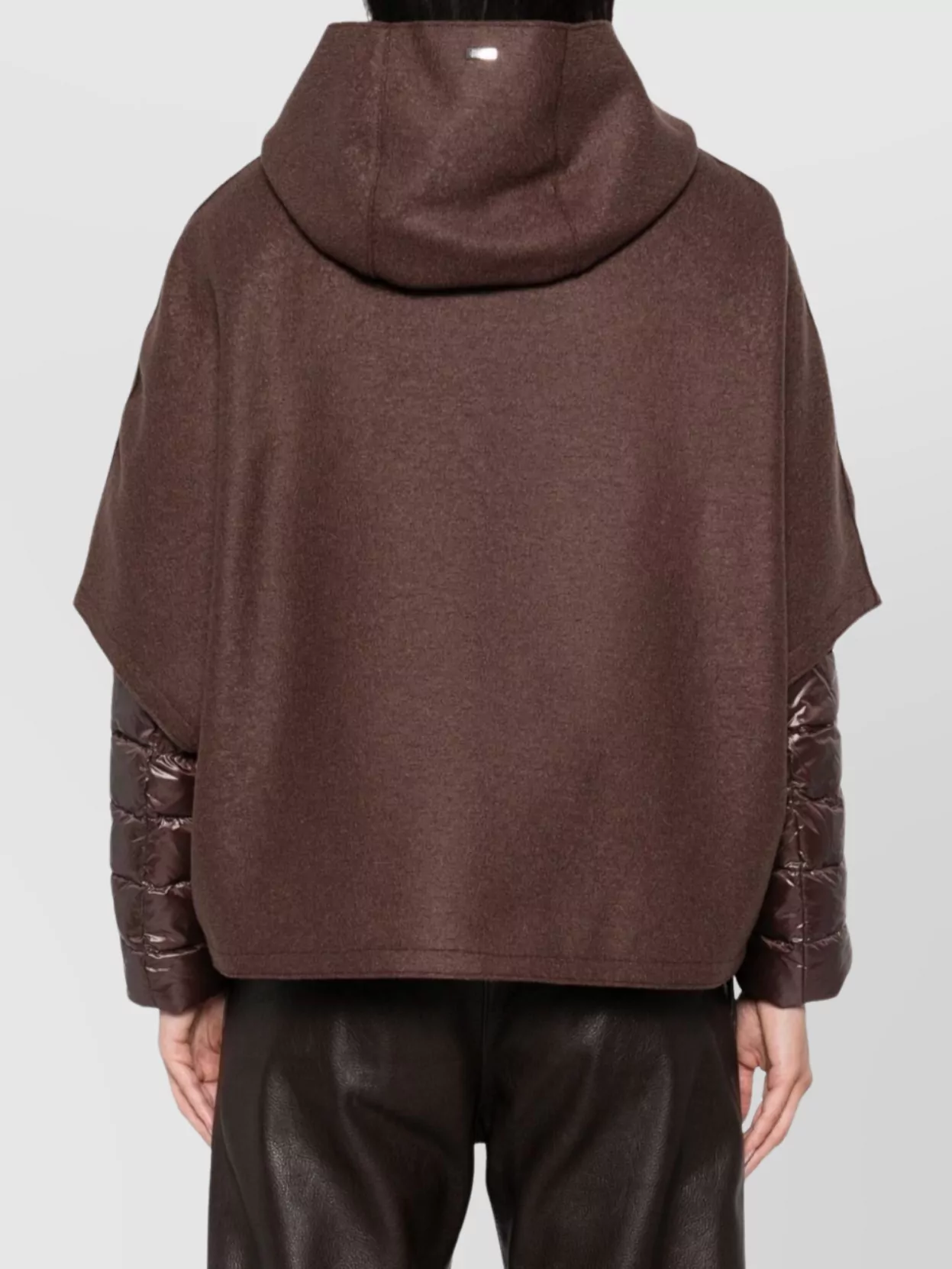 Herno Collar Hooded Sleeves Quilted Pockets