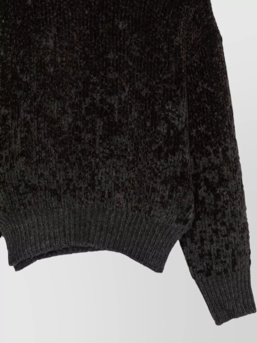 Alysi Chenille Turtleneck Jumper